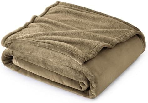 BEDSURE Wohndecke Warm Grau - Weich, Fleecedecke für Frauen, Couch Überwurf 150x200cm