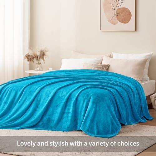 Aisbo Flauschig Warme Decke Rot für Winter - Kuschliges Wohnzimmer Blanket 130x150 cm OEKO-TEX
