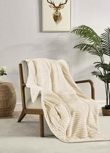 Miracle Home Wendbare Fleecedecke aus Mikrofaser, weich, warm und maschinenwaschbar, für den ganze Haushalt, 130 x 160 c