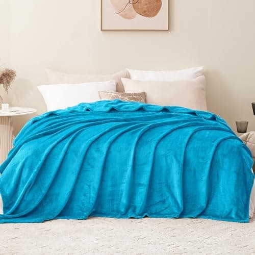 Aisbo Flauschig Warme Decke Rot für Winter - Kuschliges Wohnzimmer Blanket 130x150 cm OEKO-TEX