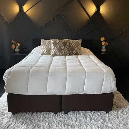Zelesta Easybed 135x200 Bettendecke 4 Jahreszeiten - Perfect für Alle Altersgruppen im Haus - Waschbare Steppdecke ohne