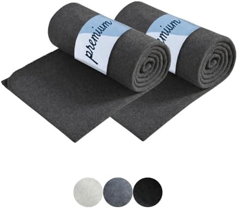 Wometo Premium Fleecedecke - weiß meliert (Bi-Color)Anti-Pilling 140x190 cm OEKO-TEX