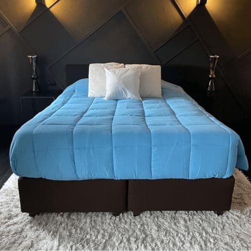 Zelesta Easybed 135x200 Bettendecke 4 Jahreszeiten - Perfect für Alle Altersgruppen im Haus - Waschbare Steppdecke ohne