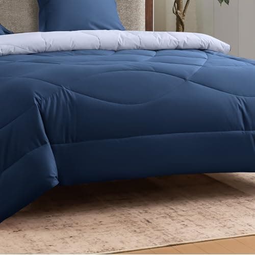 Oeko-TEX Zertifiziert_sleep komfortabel 4-jahreszeiten Bettdecke 135x200 Washbar Baumwolle & Mikrofaser Atmungsaktiv + K