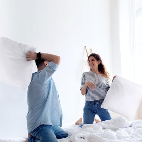 Utopia Bedding 2er Set Weiß - Innenkissen Füllkissen OEKO-TEX STANDARD 100