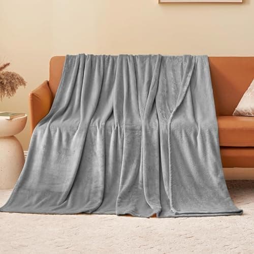 Aisbo Flauschig Warme Decke Rot für Winter - Kuschliges Wohnzimmer Blanket 130x150 cm OEKO-TEX