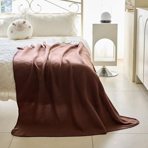 CAI TENG Warm und Weich 125 X 150 cm Kuscheldecke für Couch und Schlafzimmer OEKO-TEX STANDARD 100