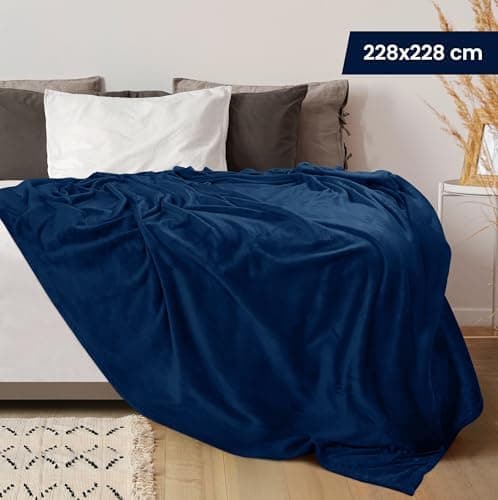 Utopia Bedding Kuscheldecke flauschig Warm für Winter und Sofa