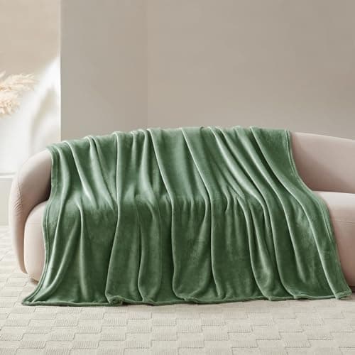 Kuscheldecke WAVVE Flauschig Warm - Sofadecke 150x200 cm Weich für Wohnraum Couchdecke GrauXL