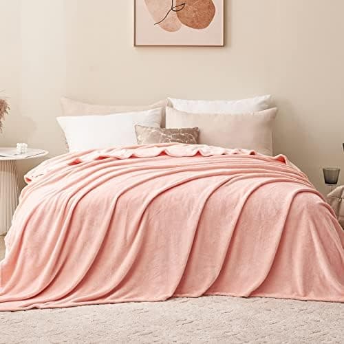 Aisbo Flauschig Warme Decke Rot für Winter - Kuschliges Wohnzimmer Blanket 130x150 cm OEKO-TEX