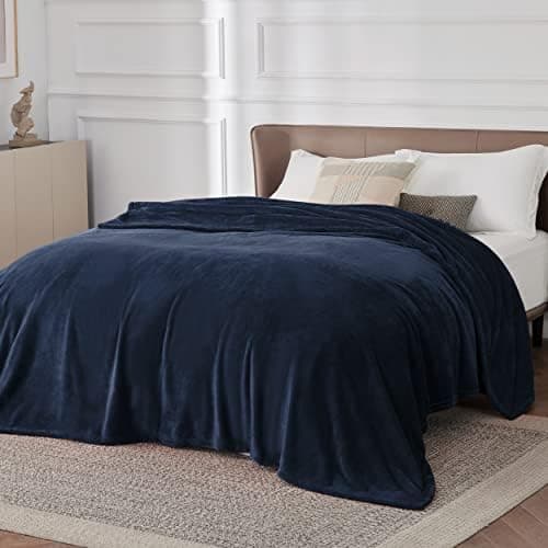 BEDSURE Wohndecke Warm Grau - Weich, Fleecedecke für Frauen, Couch Überwurf 150x200cm