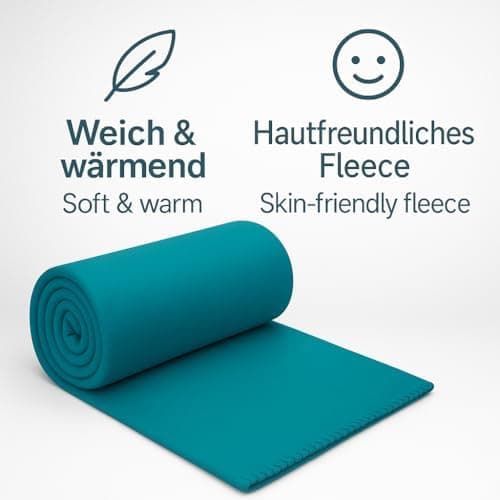 Betz Fleecedecke – weiche Wohndecke & Kuscheldecke – fürs Sofa & Bett – flauschig, leicht, wärmend & pflegeleicht – lila