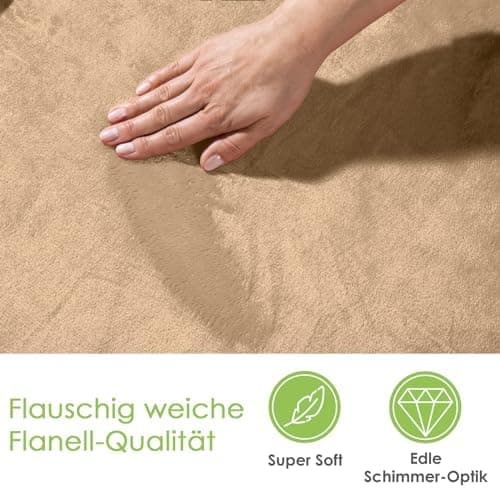 Heimtexland Kuscheldecke flauschig Oekotex warm Super Soft Decke 130x170 cm Bordeaux weinrot