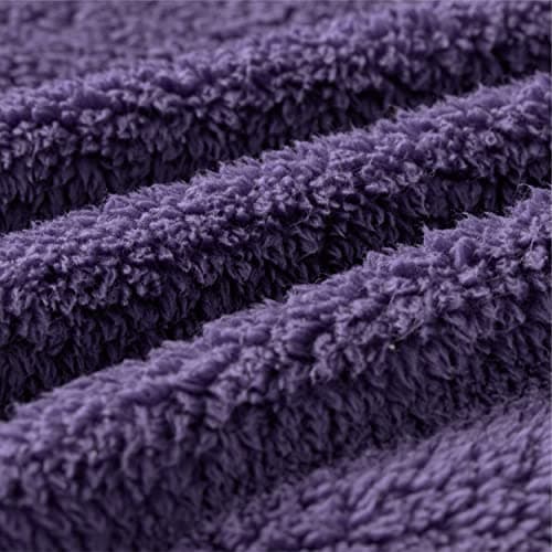 BEDSURE Hoodie Decke mit Ärmeln - Warme Kuschelpullover für Frauen - Tragbare Erwachsenendekke Grau OEKO-TEX 95x85 cm