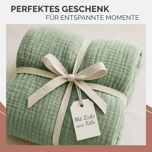 Blumtal Oeko-TEX Tagesdecke 150x200 cm - Bettüberwurf Anthrazit - Baumwolle 100% - leichte Kuscheldecke - Couch Überwurf