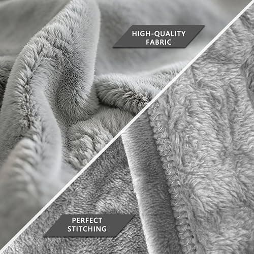 AiTodos® Kuscheldecke Flauschig für Sofa, Bett und Büro – Weich, Warm und Maschinenwaschbar (Grau)  
AiTodos® Mehrzweckd