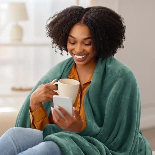 Utopia Bedding Kuscheldecke flauschig Warm für Winter und Sofa