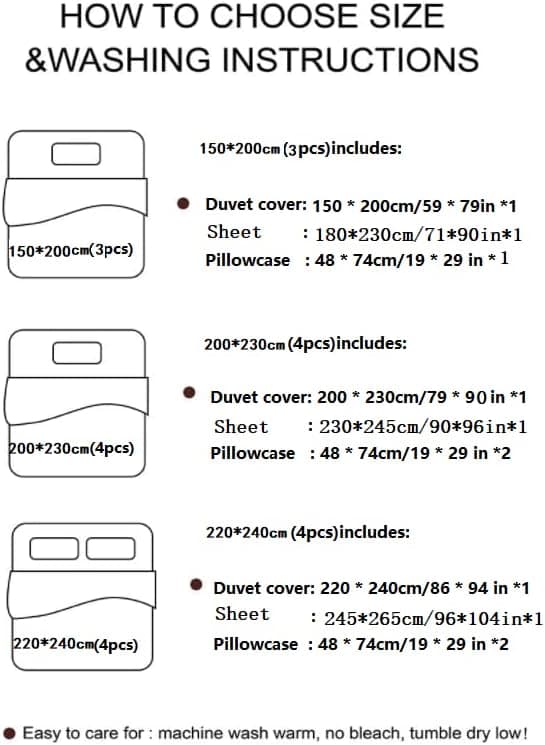 TGPOLI Warmes BettwäSche-Set 200x220, Flauschiger Ssstoff, Weicher Bettbezug und Kissenbezug, ideal für Winter, 200x230c