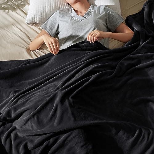 Oeko-Tex Weich Warm Kuscheldecke PHF Flauschig Fleecedecke 130x150cm - Beige, Couch, Sofa & Bett Überwurf