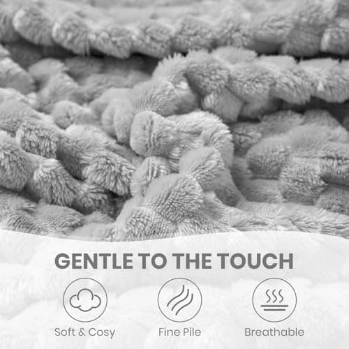 Good Nite Weiche Fleece-Decke - perfect als Wohndecke für Sofa & Bett, kuschelige Throw für Winter, 130 x 150 cm, OEKO-T