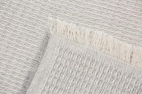 Todocama Mehrzweck-Tagesdecke - Beige Sand, 180 x 260 cm, Bett und Sofa Überwurf, Jarapas, Waffelstruktur, Multi-Use