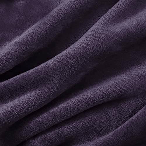 BEDSURE Wohndecke Warm Grau - Weich, Fleecedecke für Frauen, Couch Überwurf 150x200cm