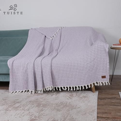 Premium Tagesdecke Einzelbett 150x200 Grau für Sofa und Bett