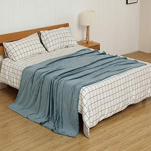 Mixibaby Kuscheldecke extra weich & warm als Sofadecke oder Bettüberwurf