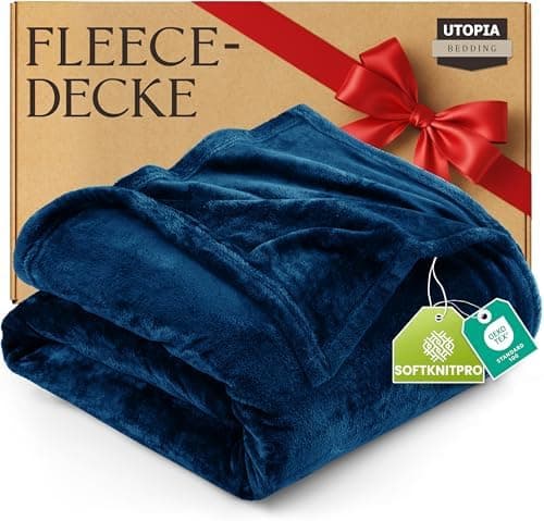 Utopia Bedding Kuscheldecke flauschig Warm für Winter und Sofa