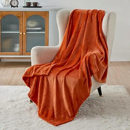 BEDSURE Wohndecke Warm Grau - Weich, Fleecedecke für Frauen, Couch Überwurf 150x200cm