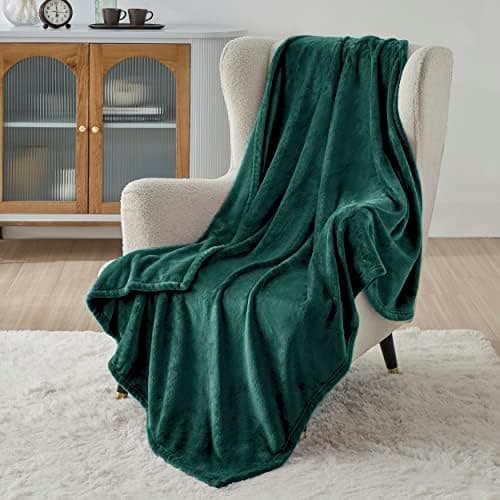BEDSURE Wohndecke Warm Grau - Weich, Fleecedecke für Frauen, Couch Überwurf 150x200cm