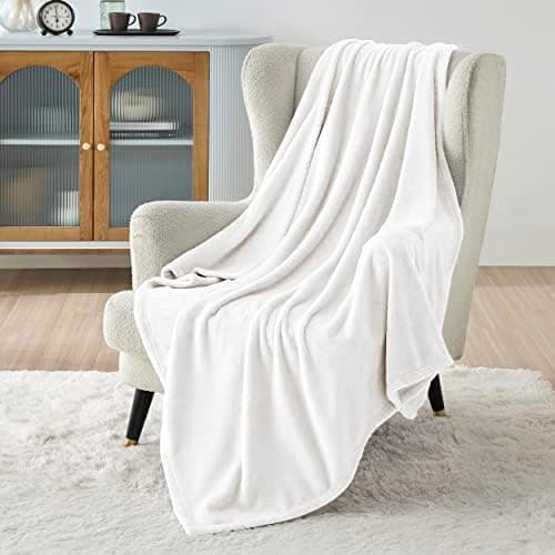 BEDSURE Wohndecke Warm Grau - Weich, Fleecedecke für Frauen, Couch Überwurf 150x200cm