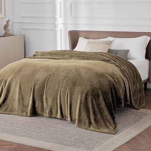 BEDSURE Wohndecke Warm Grau - Weich, Fleecedecke für Frauen, Couch Überwurf 150x200cm