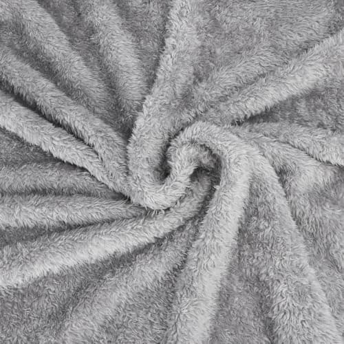Nobleza Weiche Fleecedecke für Hund und Katze, Waschbar, Warm und Komfortabel - Grau 100x80cm  
Nobleza Waschbare Hunded