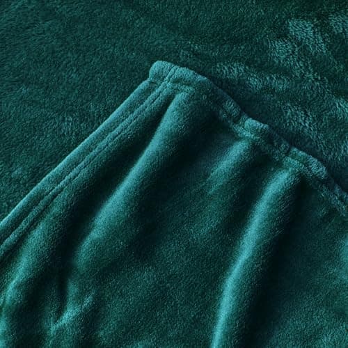 Aisbo Flauschig Warme Decke Rot für Winter - Kuschliges Wohnzimmer Blanket 130x150 cm OEKO-TEX