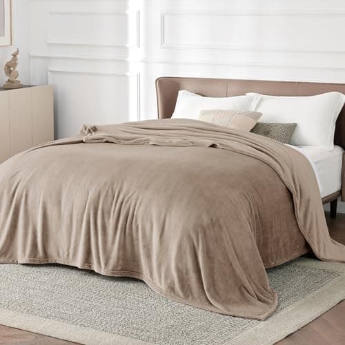 BEDSURE Wohndecke Warm Grau - Weich, Fleecedecke für Frauen, Couch Überwurf 150x200cm