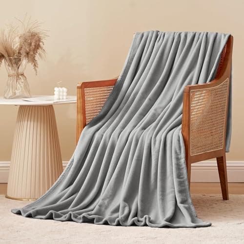 Aisbo Flauschig Warme Decke Rot für Winter - Kuschliges Wohnzimmer Blanket 130x150 cm OEKO-TEX