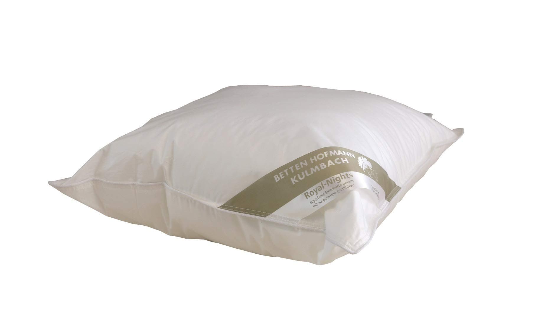 **Hofmann Franken Waschbarer Federkissen 50x50 cm 15% Daunen, Naturprodukt**
| **Hofmann Franken Kopfkissen 50x50 cm, 5
