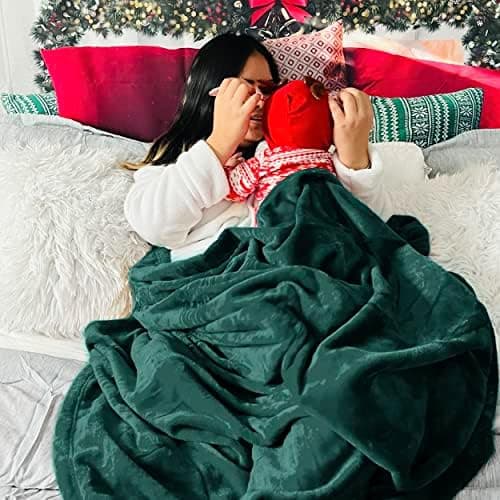 BEDSURE Wohndecke Warm Grau - Weich, Fleecedecke für Frauen, Couch Überwurf 150x200cm