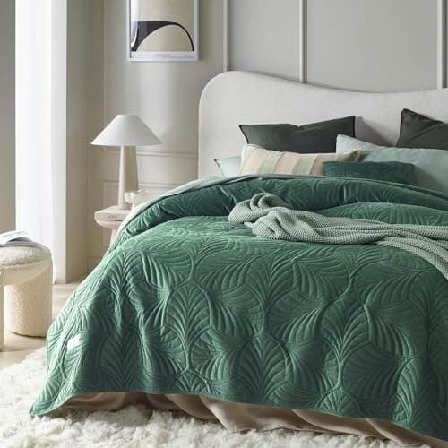 ROOM99 Elegante Tagesdecke Puderrosa, ideal für Bett und Sofa - Vielseitige Steppdecke 170 x 210 cm, OEKO-TEX STANDARDS