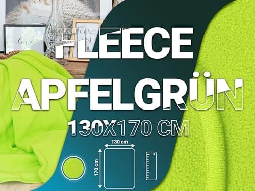ZOLLNER Kuscheldecke in 130x170 cm - kuschelige und langlebige Fleecedecke - antistatisch und Oeko Tex® Zertifiziert