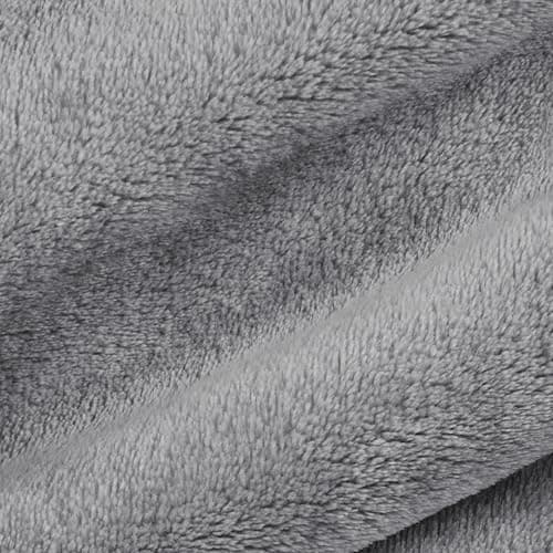 BEDSURE Wohndecke Warm Grau - Weich, Fleecedecke für Frauen, Couch Überwurf 150x200cm