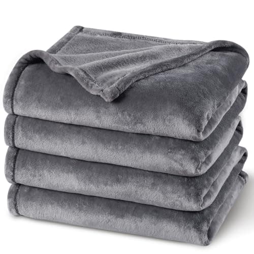 Oeko-Tex Weich Warm Kuscheldecke PHF Flauschig Fleecedecke 130x150cm - Beige, Couch, Sofa & Bett Überwurf