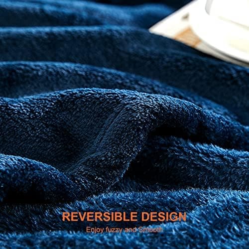 EHEYCIGA Flauschig weiche Kuscheldecke Grau 130x165 für Wohnzimmer und Sofa OEKO-TEX
| EHEYCIGA weiche warme Fleecedeck