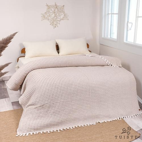 Premium Tagesdecke Einzelbett 150x200 Grau für Sofa und Bett
