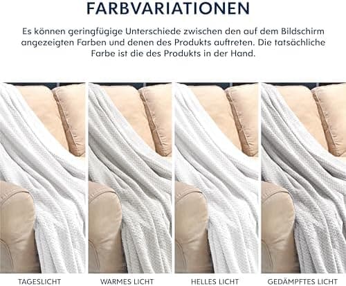 Dreamzie - Flauschig Fleecedecke 100% Polyester - Weicher Haptik - Lila - Kuscheldeko für Sofa und Bett - Großformat 130