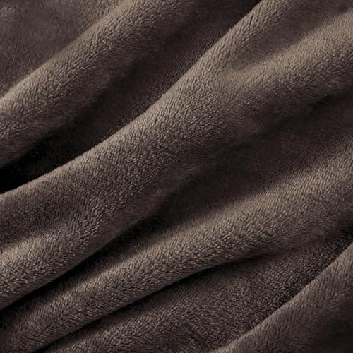 BEDSURE Wohndecke Warm Grau - Weich, Fleecedecke für Frauen, Couch Überwurf 150x200cm