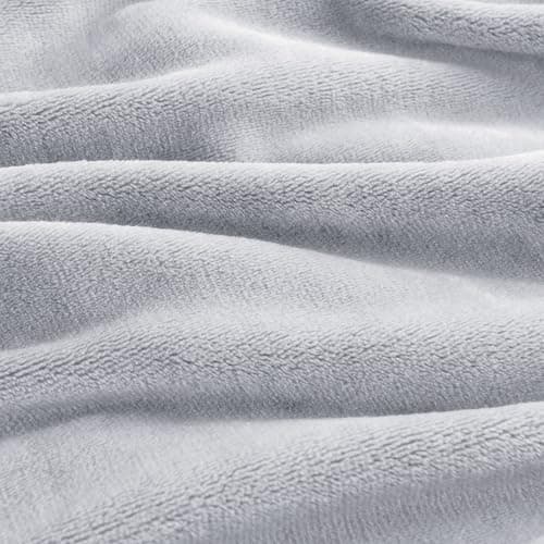 Kuscheldecke WAVVE Flauschig Warm - Sofadecke 150x200 cm Weich für Wohnraum Couchdecke GrauXL