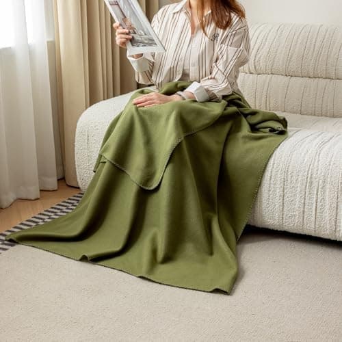 CAI TENG Warm und Weich 125 X 150 cm Kuscheldecke für Couch und Schlafzimmer OEKO-TEX STANDARD 100