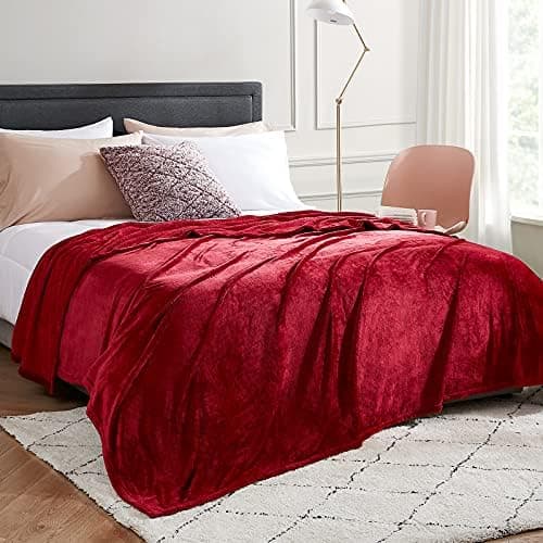 EHEYCIGA Flauschig weiche Kuscheldecke Grau 130x165 für Wohnzimmer und Sofa OEKO-TEX
| EHEYCIGA weiche warme Fleecedeck